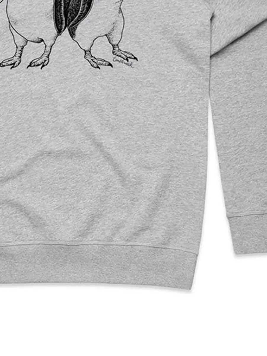 Simple and fashionable little penguin pattern versatile casual sportswear shirt