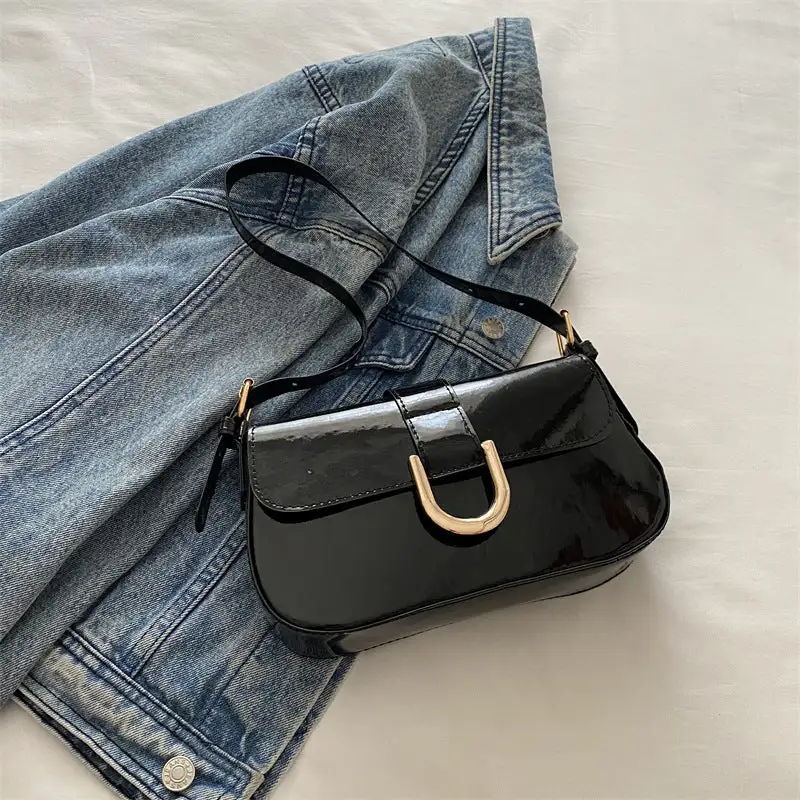 Structured Slim Baguette Bag