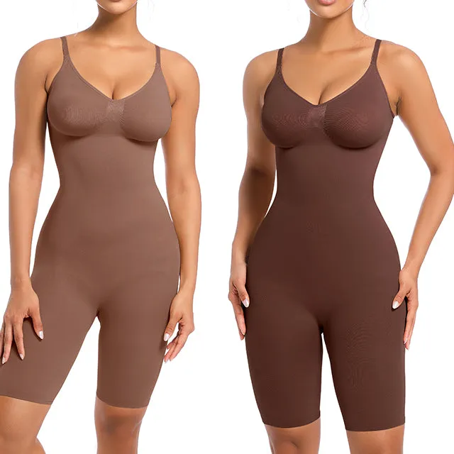 Seamless Mid Thigh Shaping Bodysuit