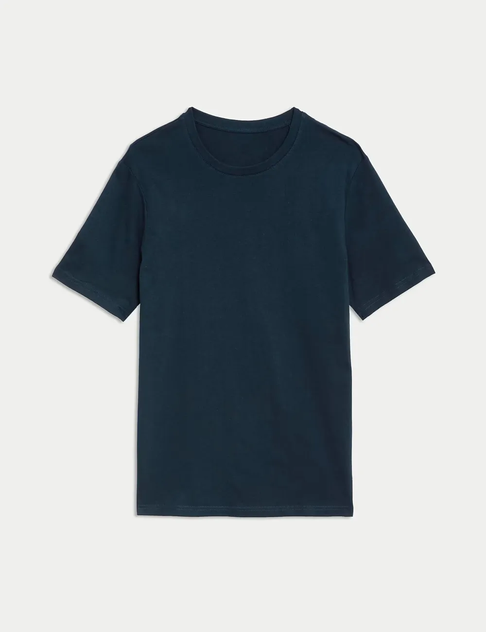 White Basic Crew Neck Short Sleeve Tee