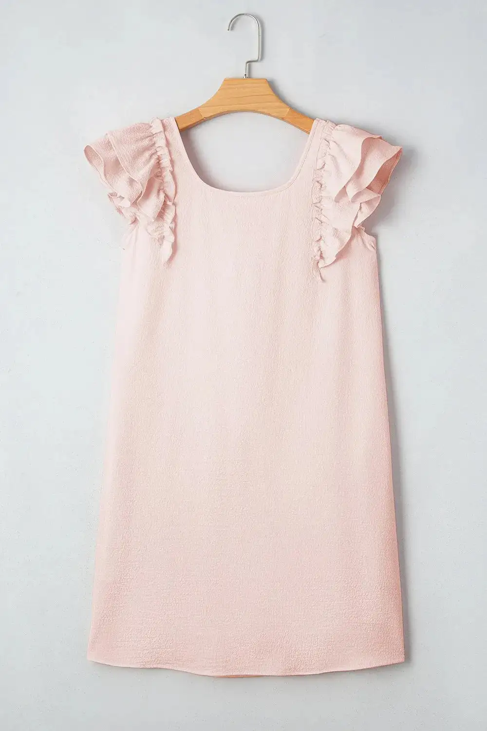 Easy Fit Ruffled Mini Dress