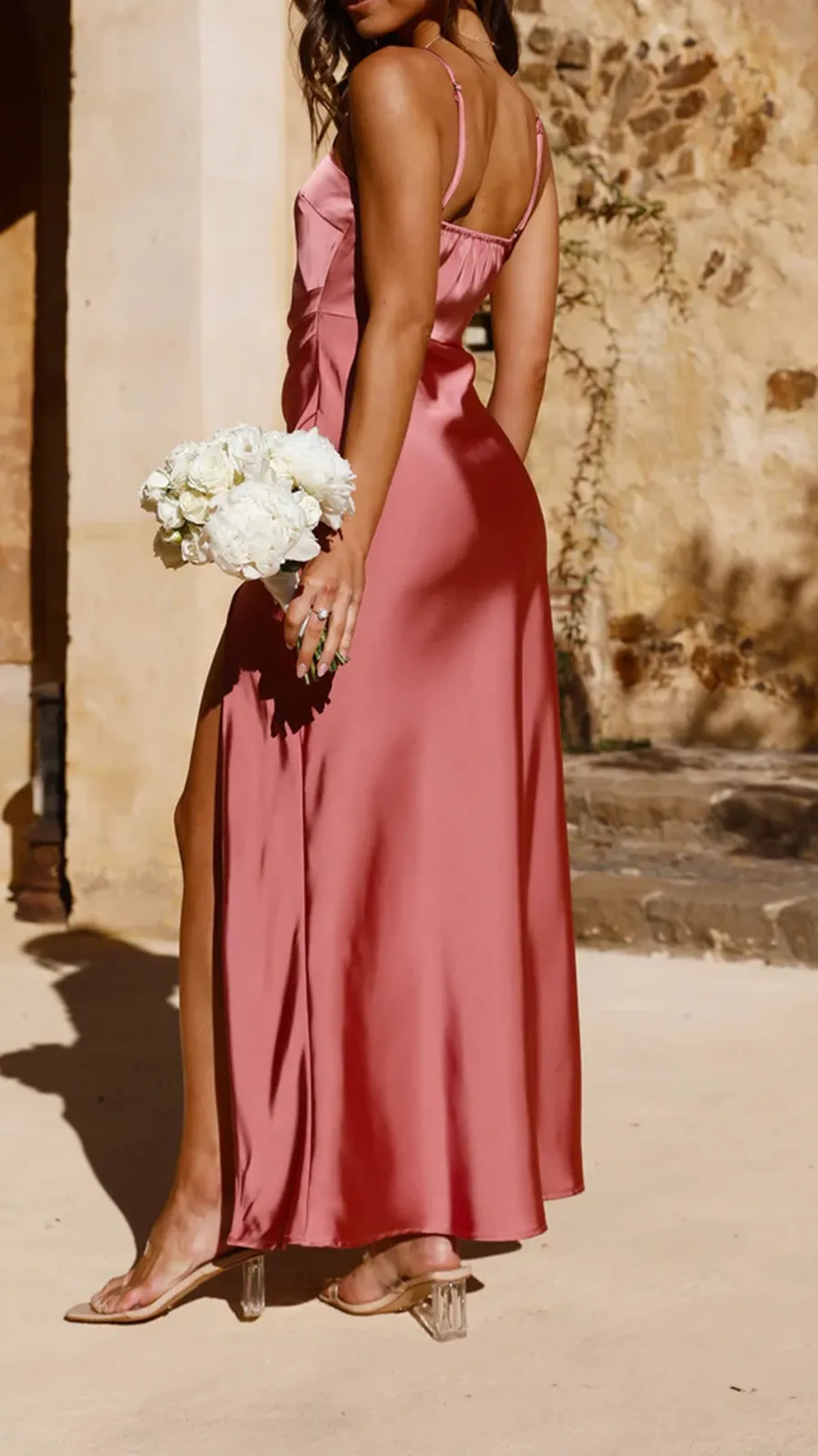 Square Neckline Dress