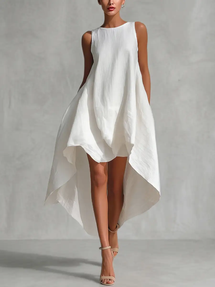 High Neck Maxi Dress