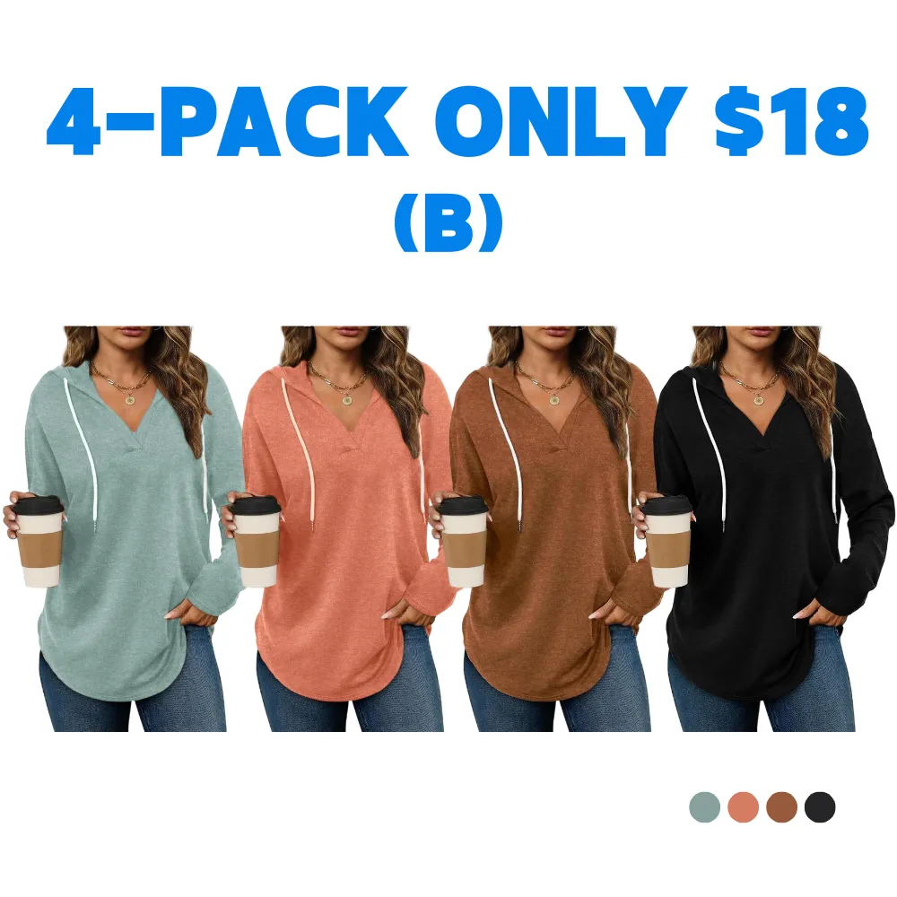 Women’s Oversized Long-Sleeve Pullover！