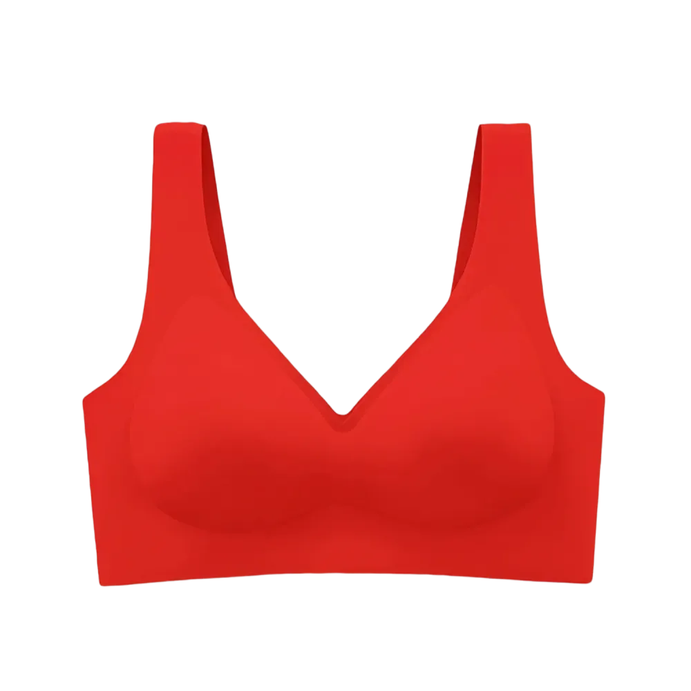 Women's Seamless Wireless Bra – Full Coverage, Push-Up & Comfy, Plus Size Friendly
