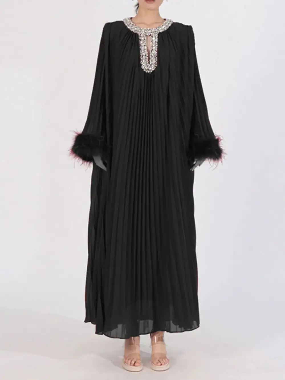 Finish Long Sleeve Maxi Dress