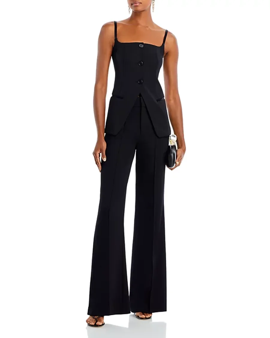 High Waist Wide Leg Pants