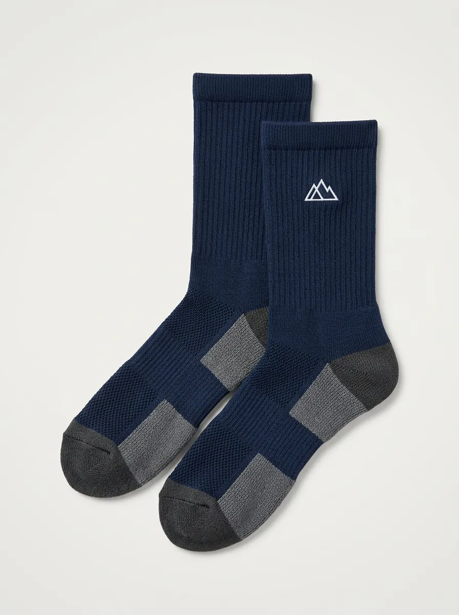 Men's Sport Casual Mountain Printed Socks