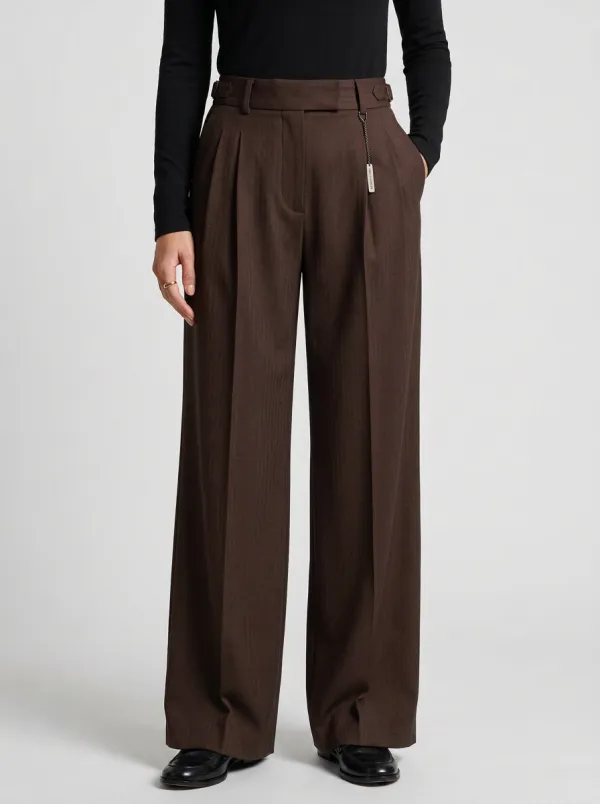 Everyday Printed Wide Leg Pants Women