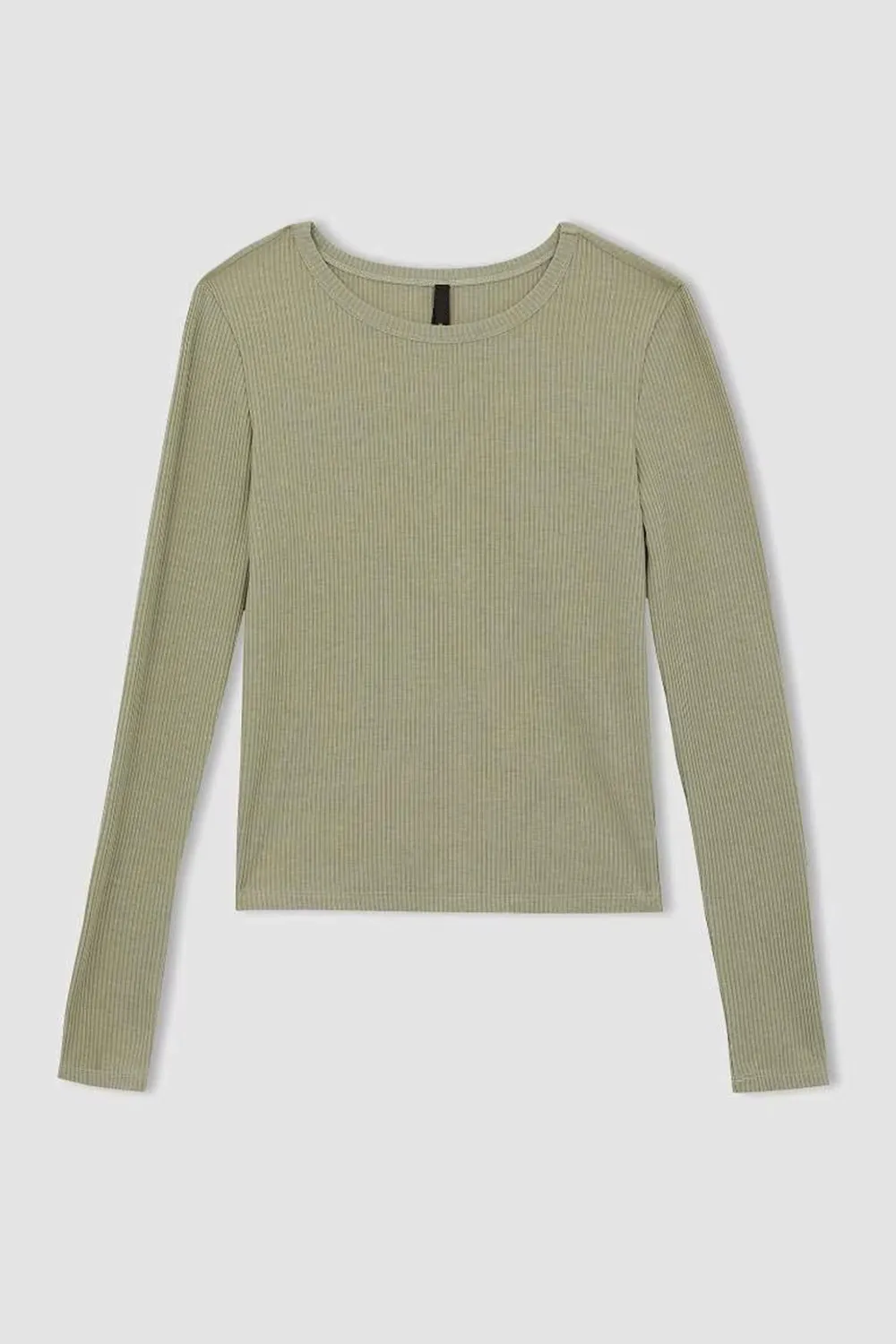 Soft Cotton Solid Long Sleeve Tee