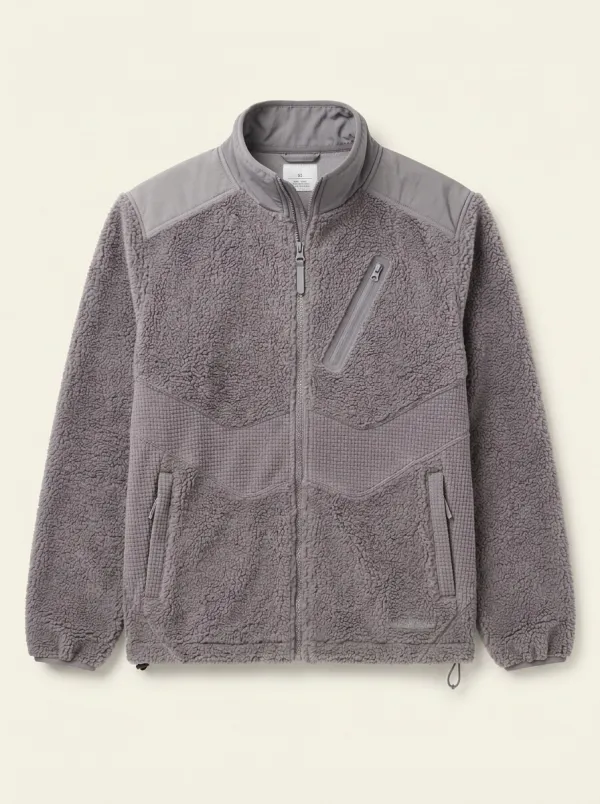 Hiking Textured Fleece Jacket