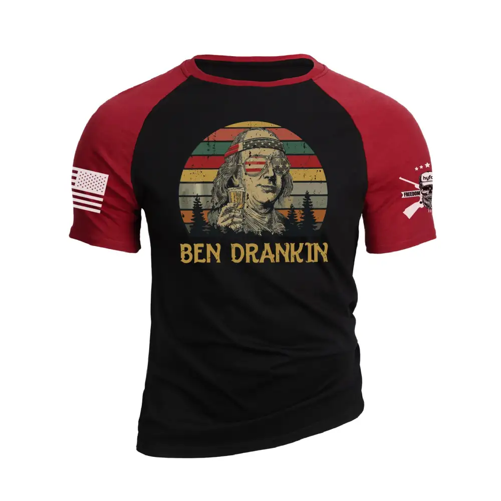 BEN DRANKIN RAGLAN GRAPHIC TEE