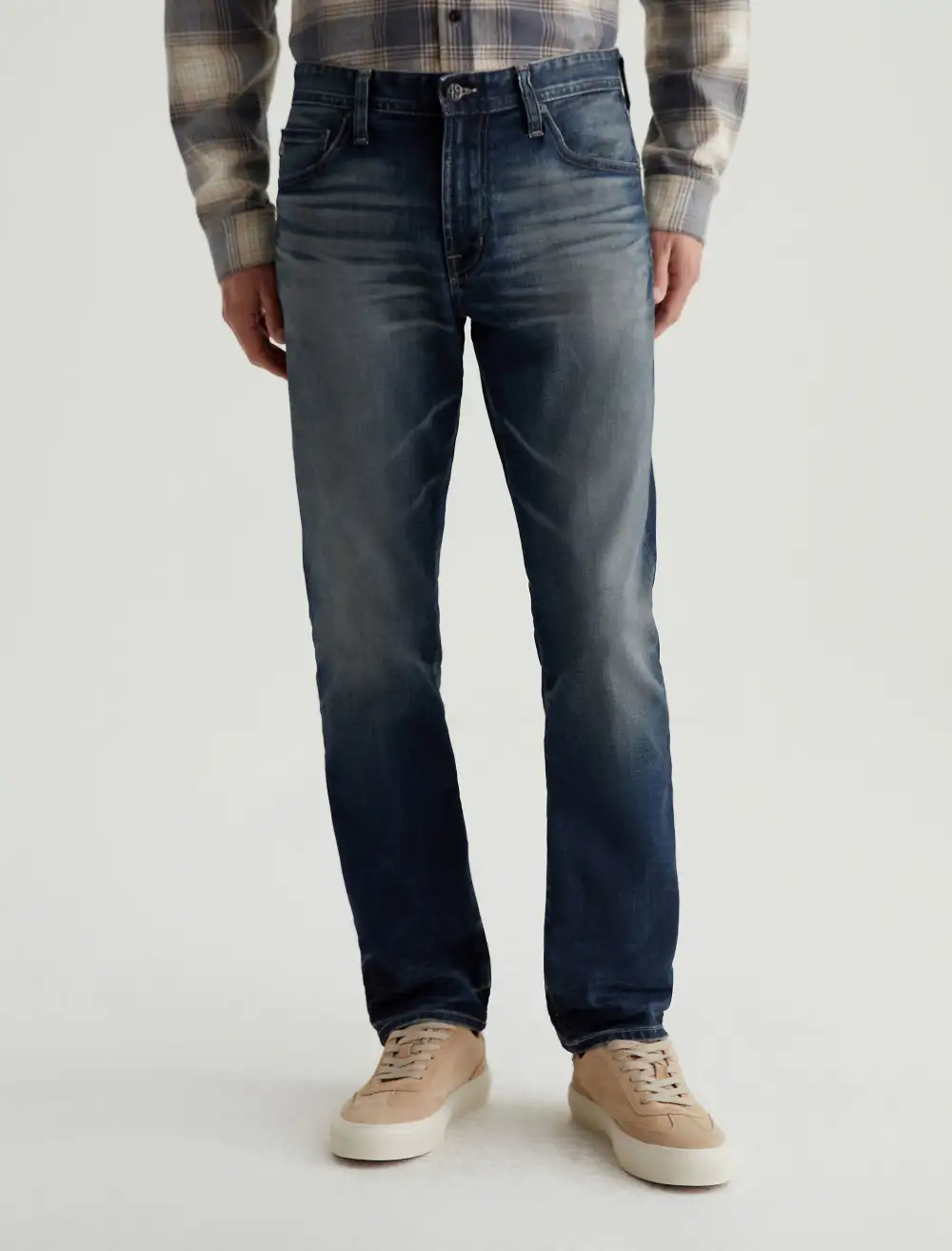 Men's Modern Straight Stretch Denim Jeans