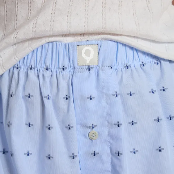 Unisex Dobby Cotton Short
