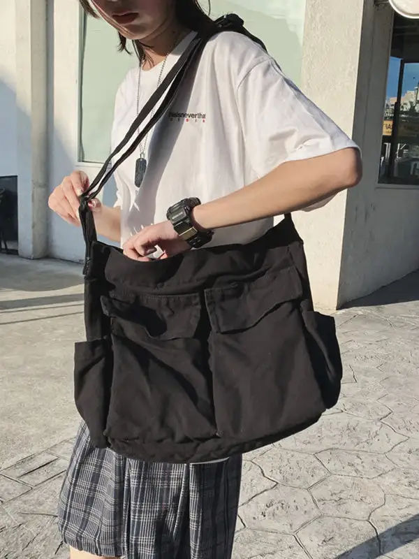 Canvas Crossbody Bag