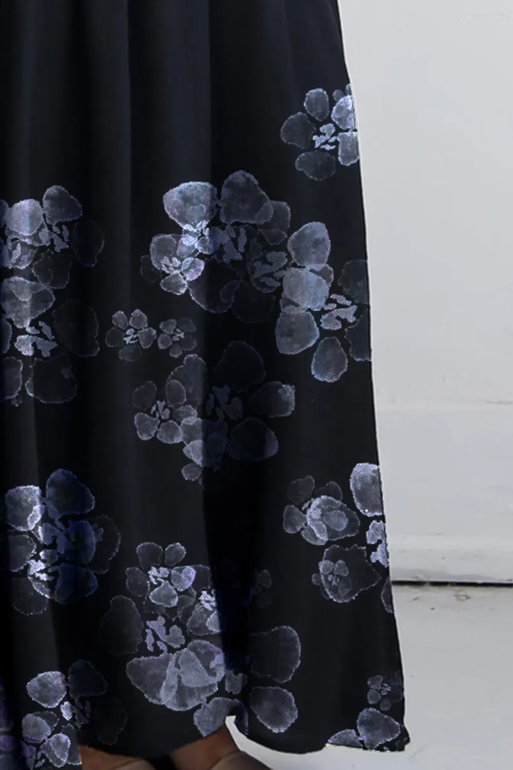 Instinctually Flirty Black Maxi Dress