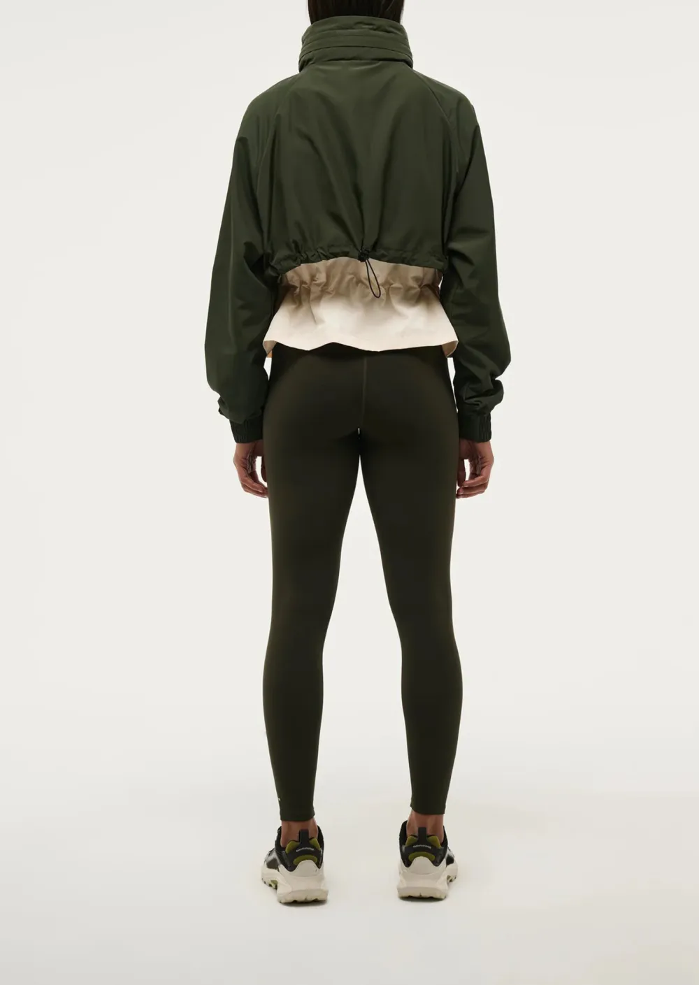 TURTLENECK  CONTRAST COLOR JACKET