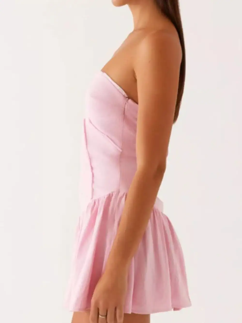 Tube Lace Casual Dress
