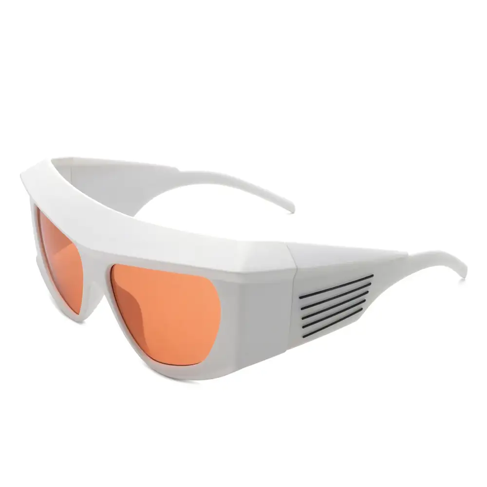 Braided Square Round Frame Sunglasses