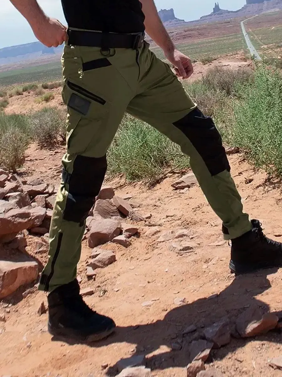 🚨Last Day 49% Off - Men's Military-Grade Tactical Combat Pants - Waterproof and Windproof Outdoor Gear - Heavy-Duty, Tear-Resistant, Built for Action