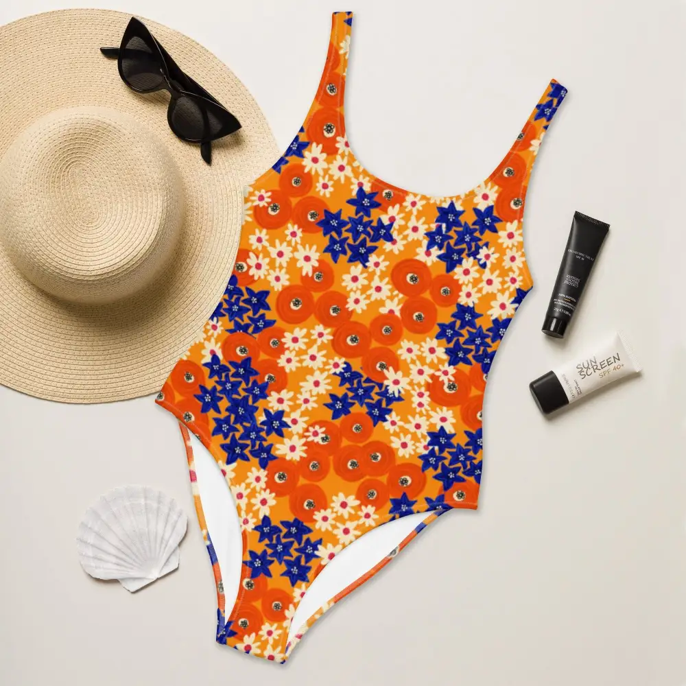 Classic Structured One-Piece Swimsuit