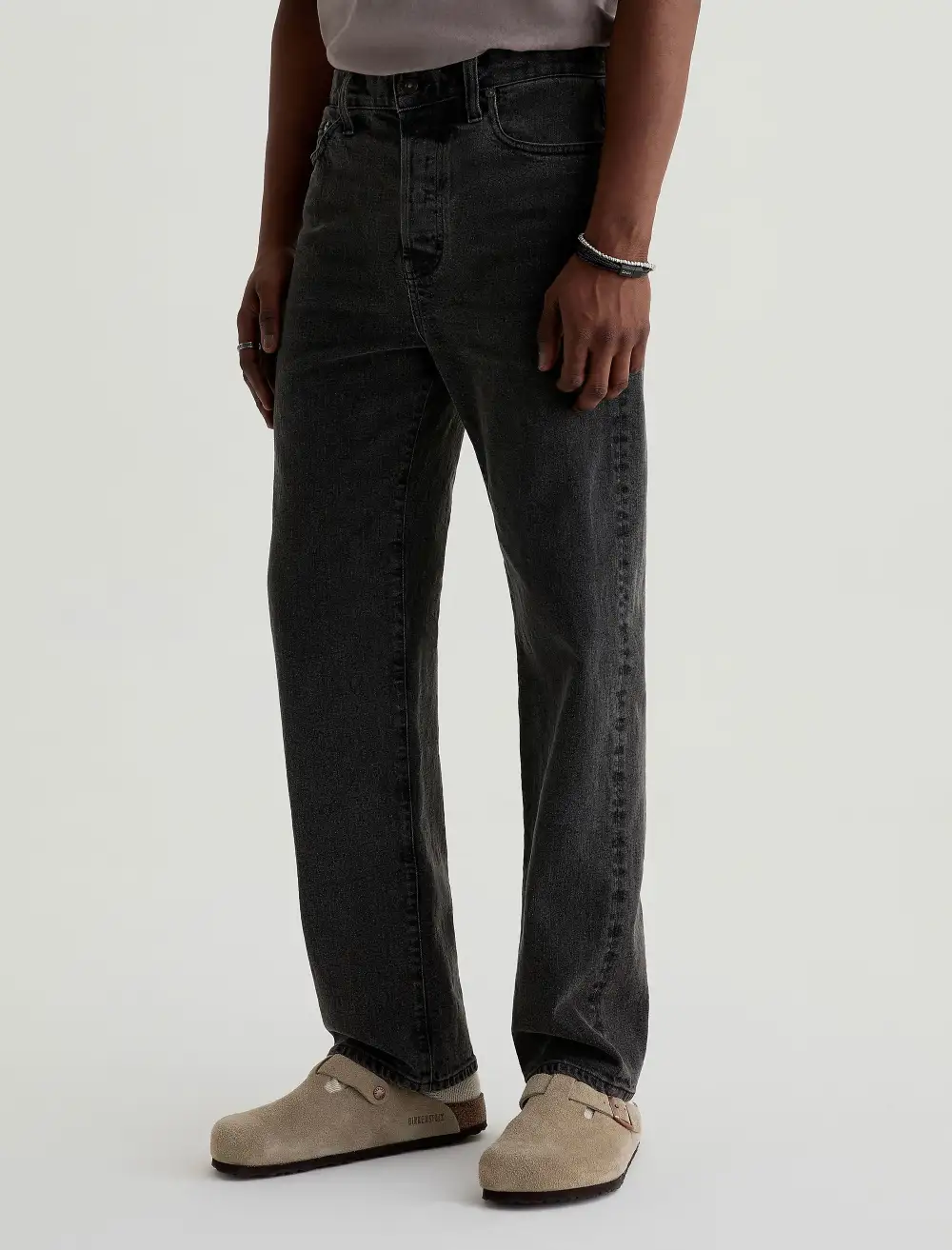 Men's Straight Leg Stretch Denim Jeans