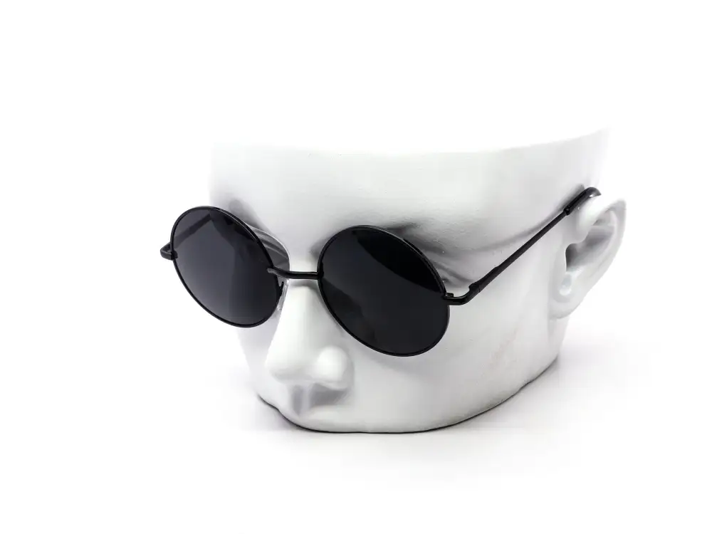 12-Pack Metal Round Gradient Sunglasses