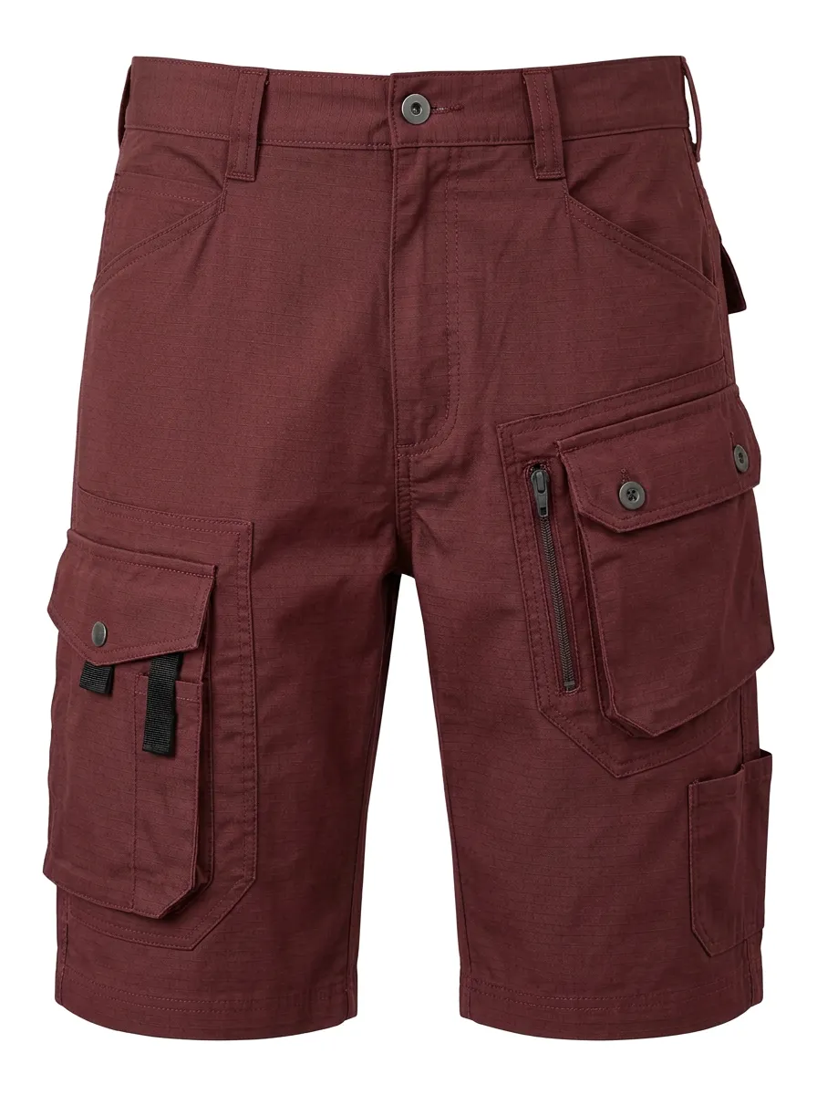 Men's Tactical Workwear Multi-Pocket Ripstop Cargo Shorts
