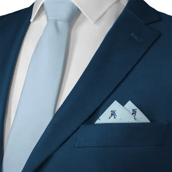 Tailored Graceful Hobby Motif Sports Motif Pocket Square