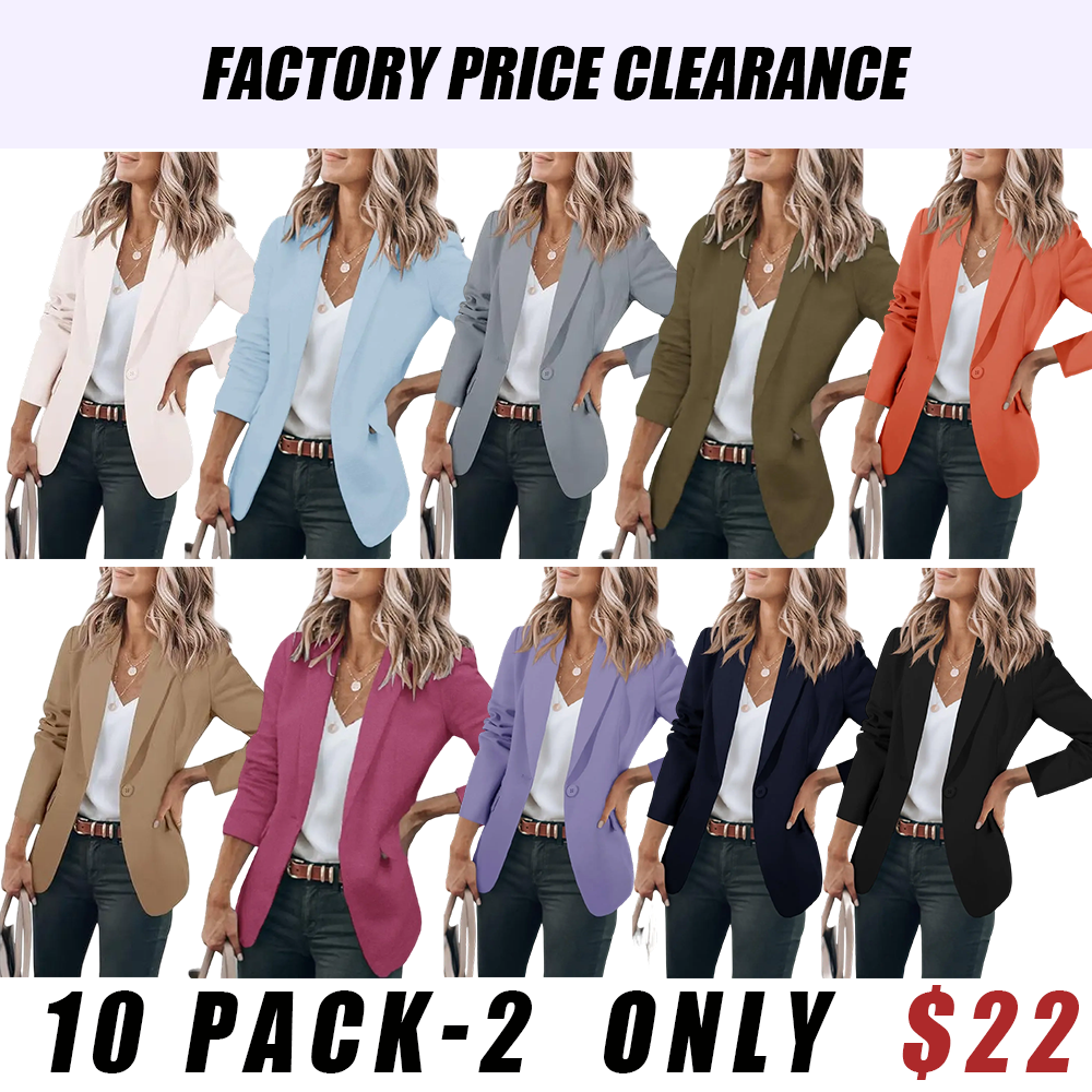 🔥 Women's Casual Fitted Blazer