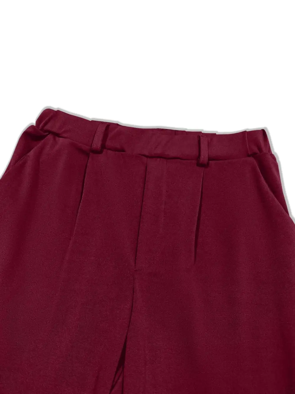 Pleated Detail Pocket Pants
