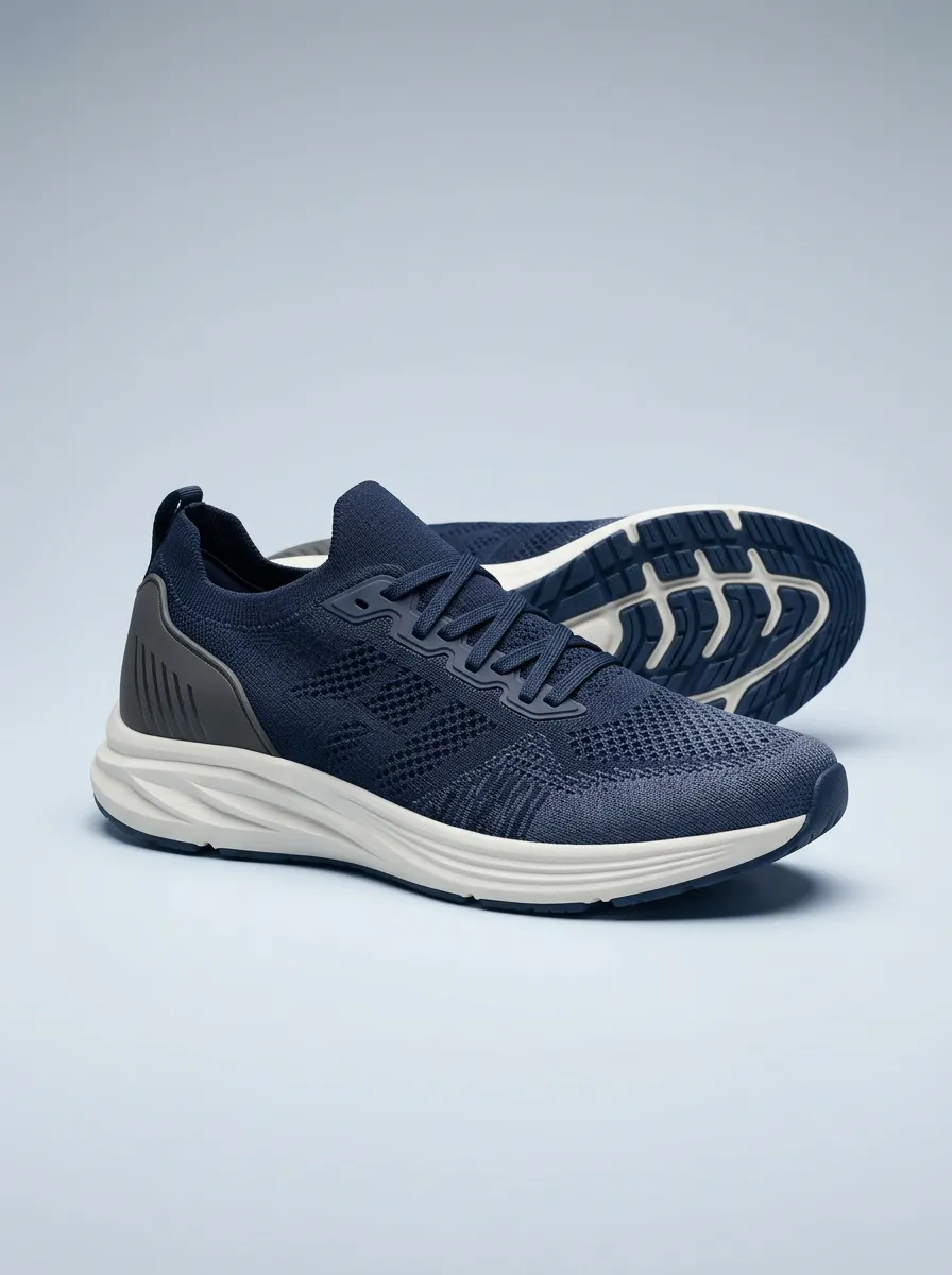 Weekend Knit Minimalist Style Men's Running Shoes