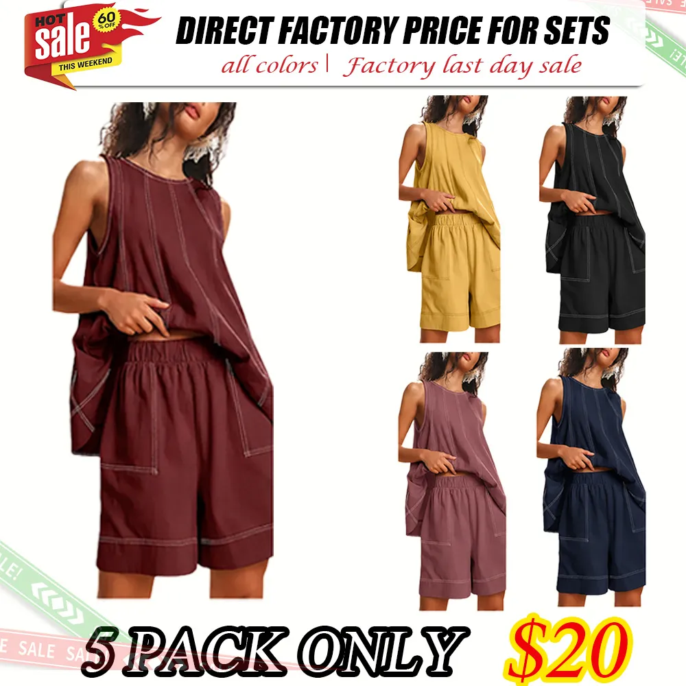 Women's two-piece pure cotton set