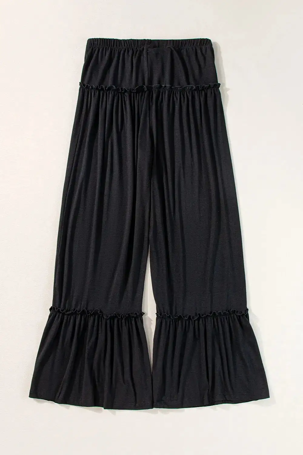 Polished Tie Waist Tie Detail Pants
