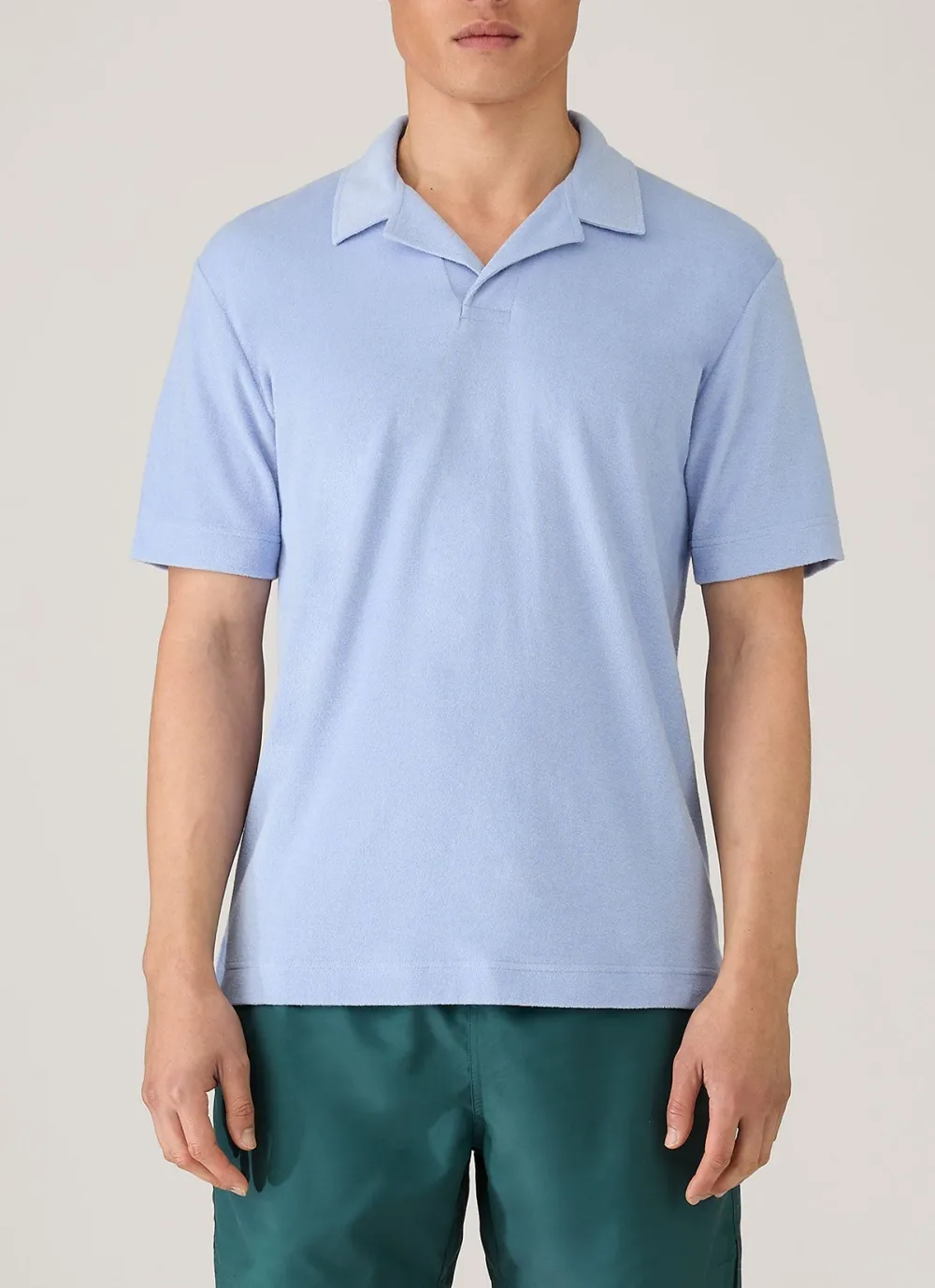 Understated Everyday Regular Fit Cotton Towelling Short Sleeve Polo Shirt