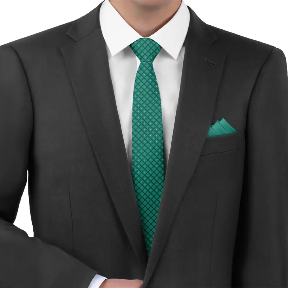 Elegant Floral Arrangement Necktie