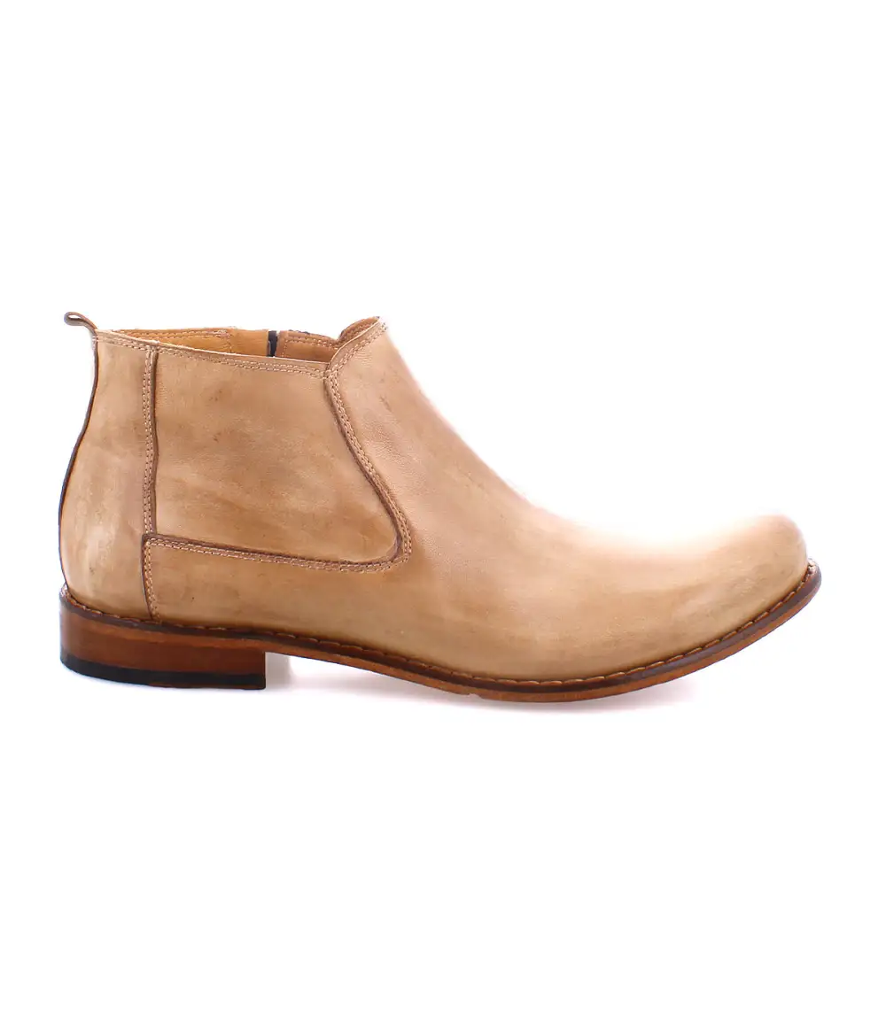 Chelsea Side Zip Leather Refined Ankle Boots