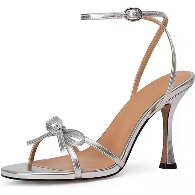 Suede Ankle Strap Heels