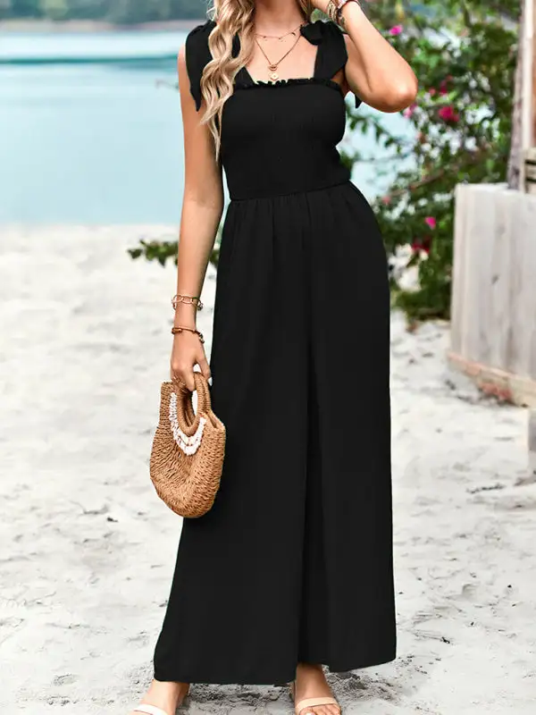 Clean High Waist Wrap Chest Spaghetti Accessory