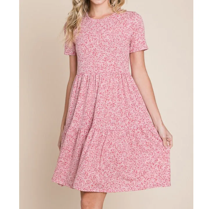 Short Sleeve Mini Dress