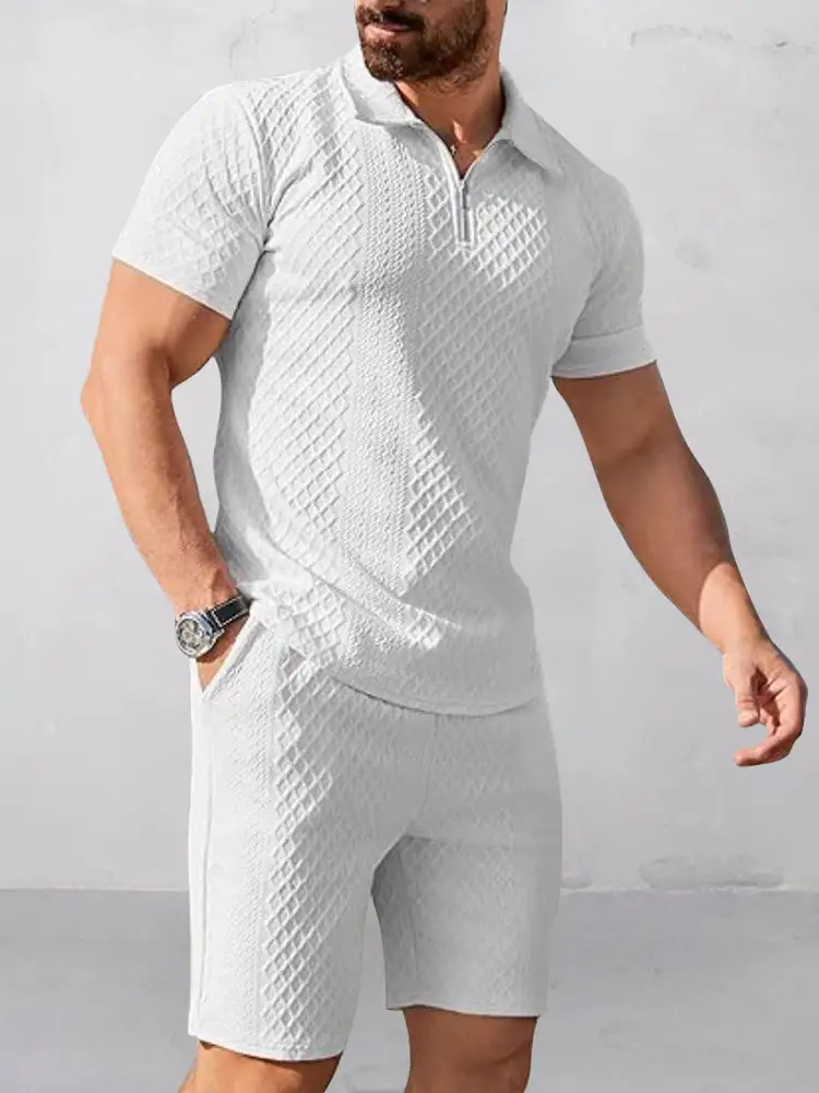 Trendy Textured Shorts