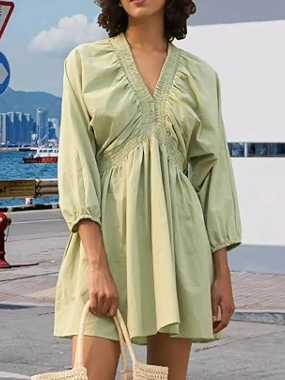 Soft Mini A-Line Dress