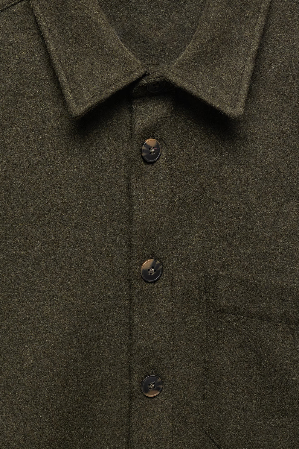 Regular-Fit Overshirt With Pocket