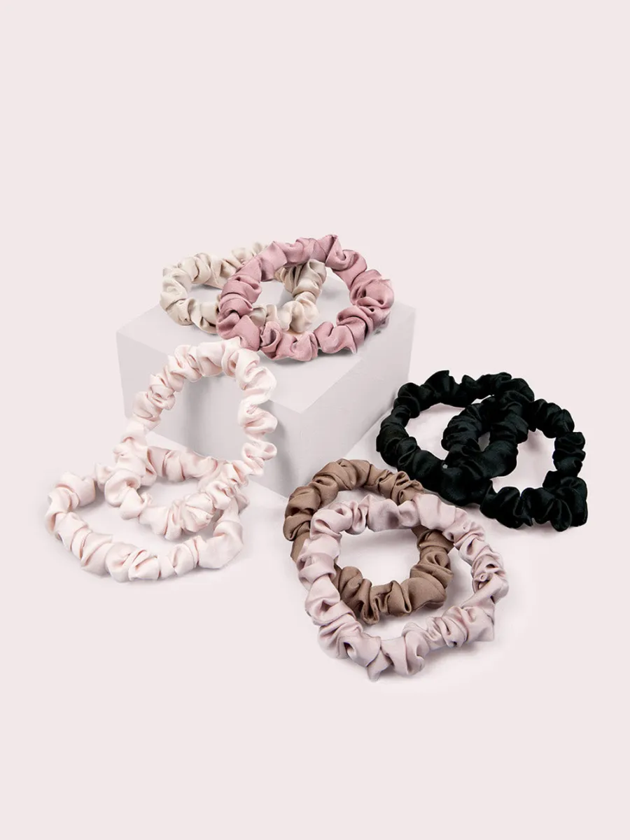 Satin Hair Ties Pack