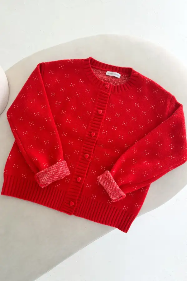 Polished Soft Button Front Cardigan