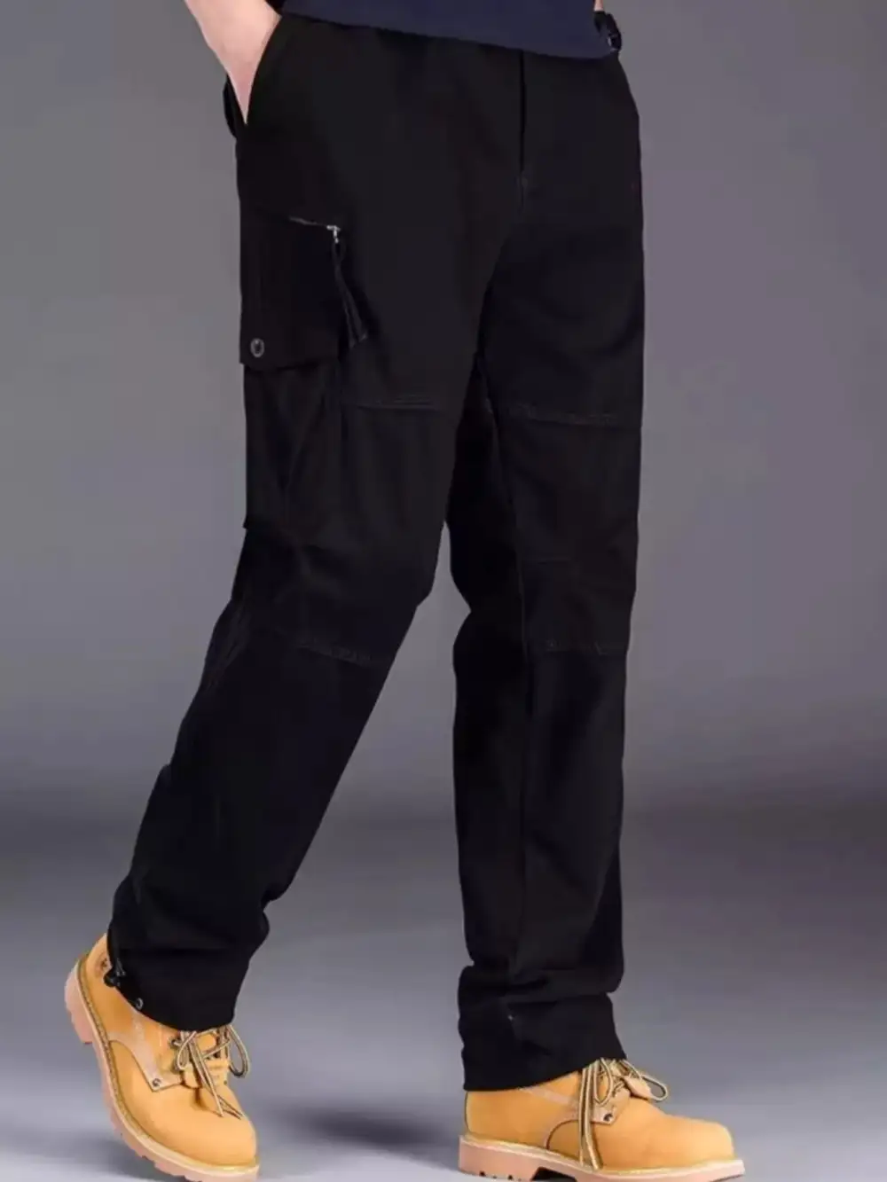 Men's Plus Size Casual Cargo Pants