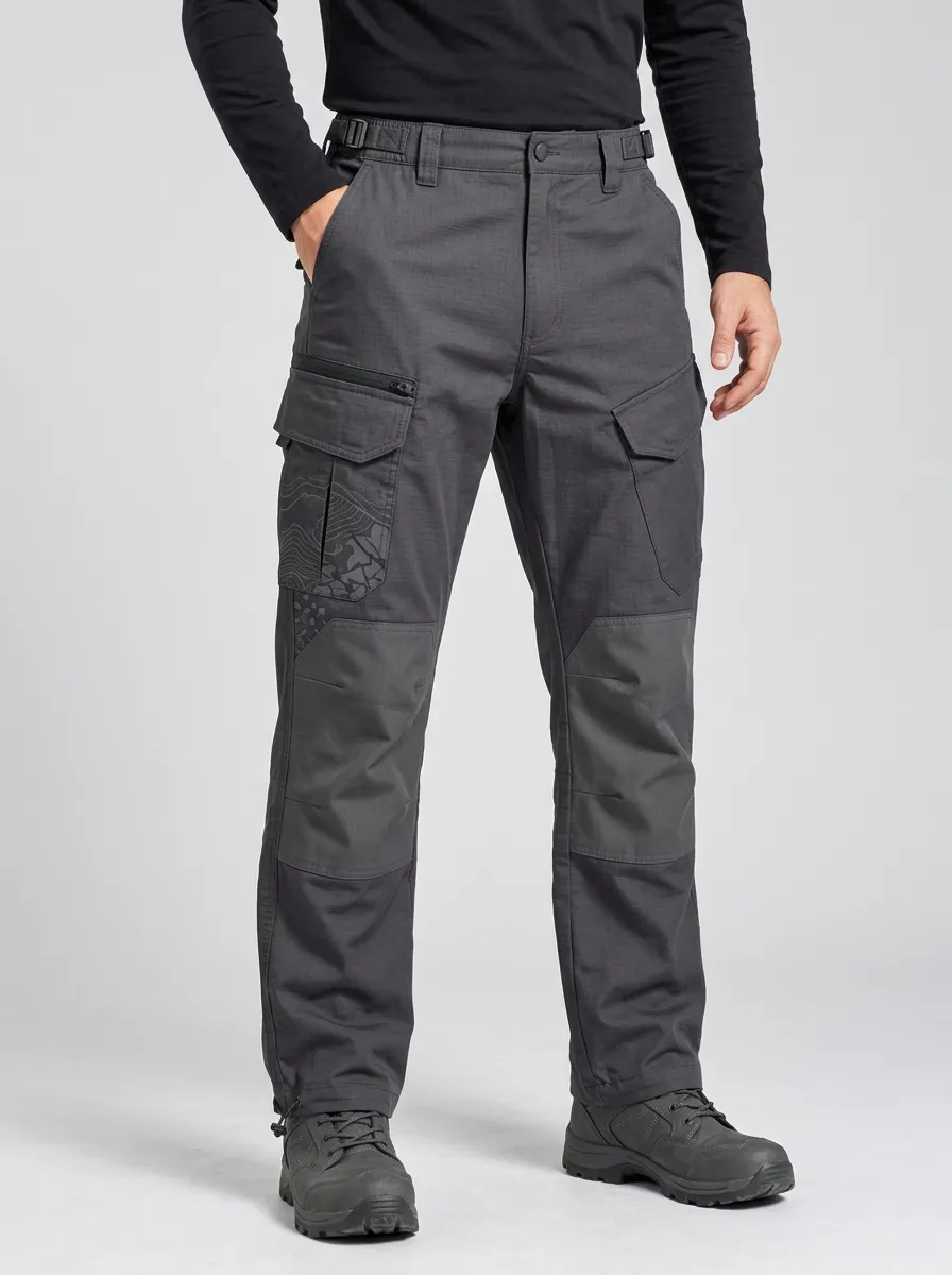Unisex Trailcraft Topographic Map Tactical Work Pants