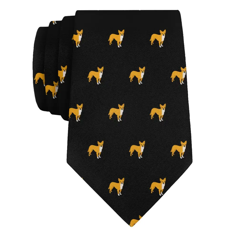 Chihuahua Dog Pattern Necktie
