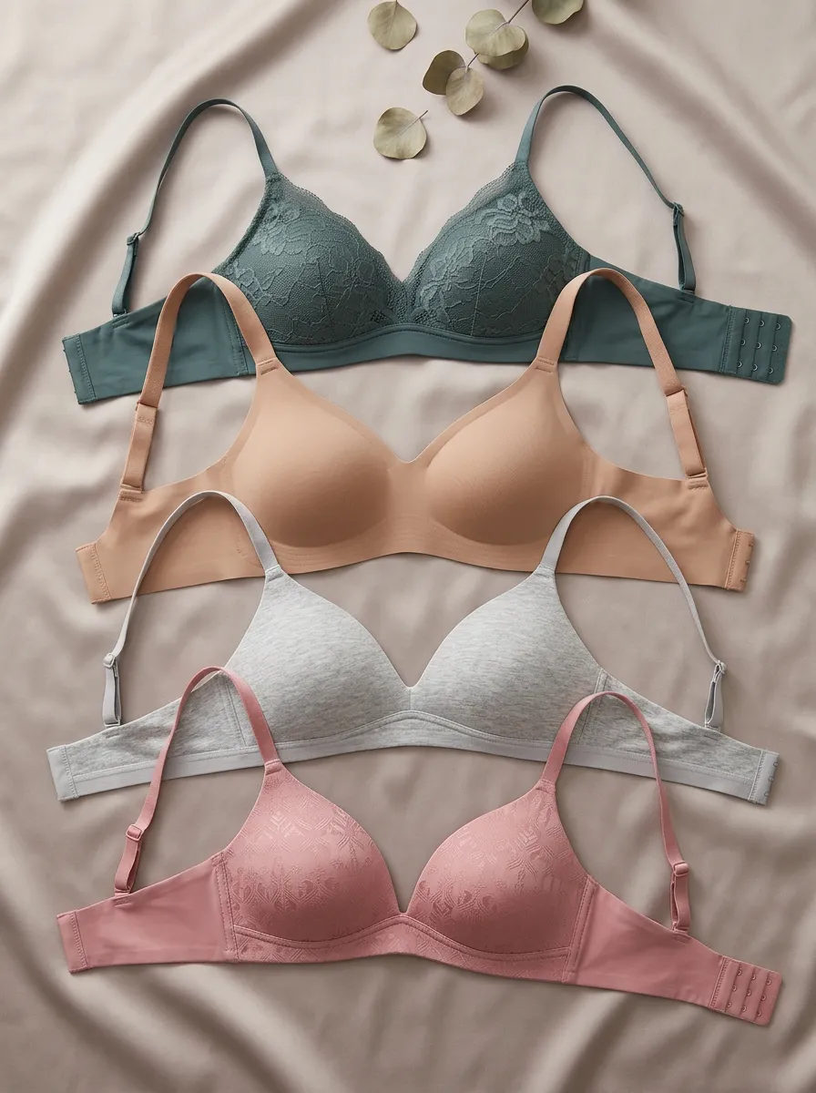 Women's Lace and Seamless Multi Pack Bras