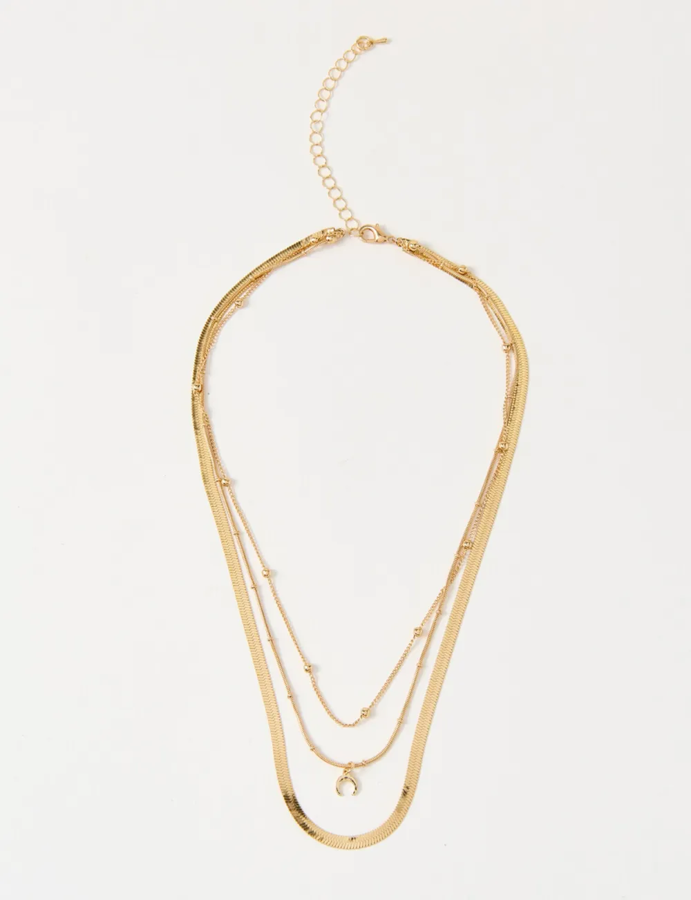 Delicate Geometric Abstract Art Three Initial Earrings